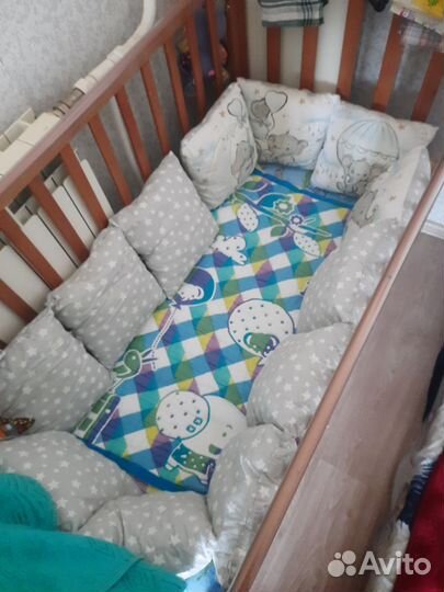 Бортики в кроватку