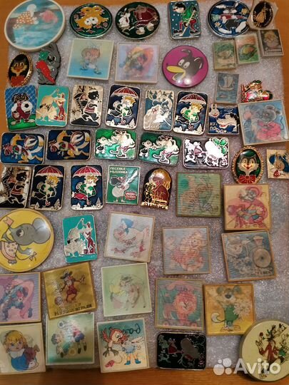 Детские СССР значки