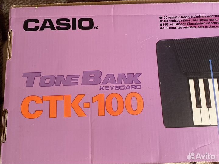 Синтезатор Casio ctk 100