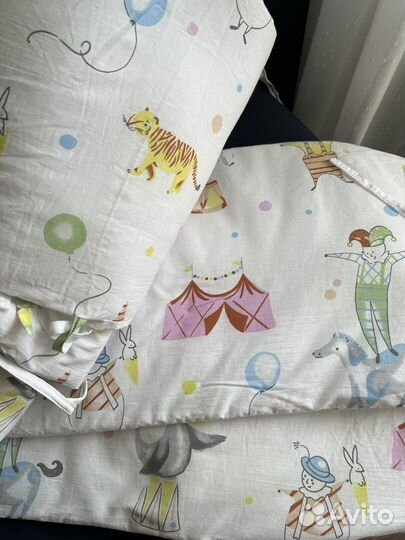 Бортики на детскую кроватку