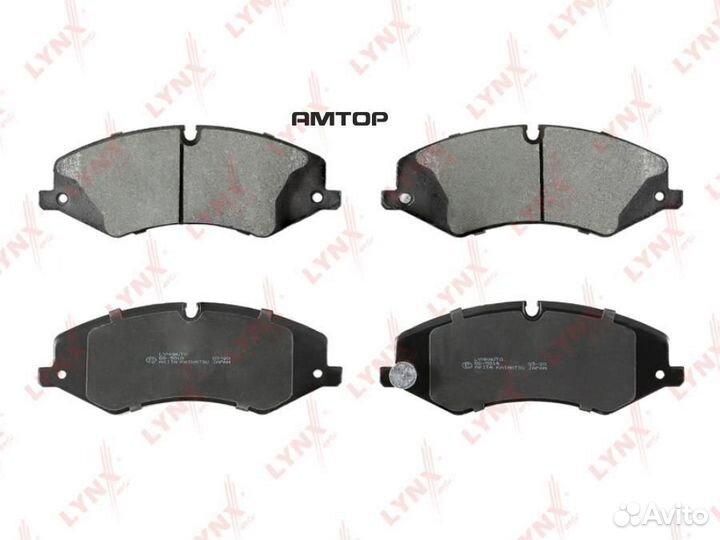 Lynxauto BD-5018 Колодки тормозные дисковые lynxau