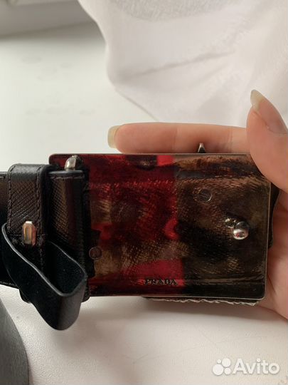 Ремень мужской prada