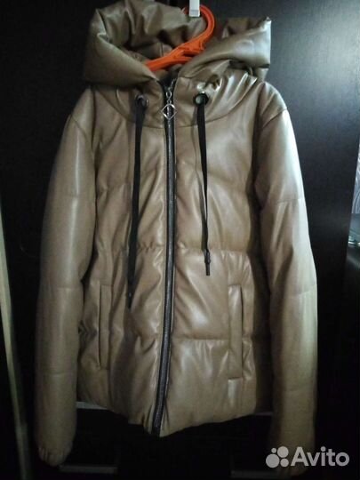 Куртка женская осень новая эко кожа, размер s