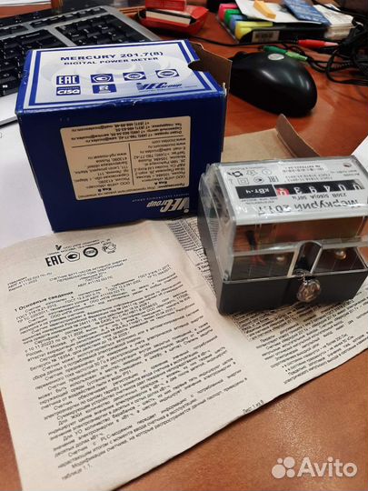 Счетчик электрический однофазный Меркурий 201.7