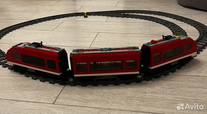 Lego city поезд 7938