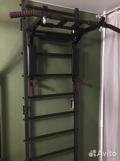 Шведская стенка + турник 3в1