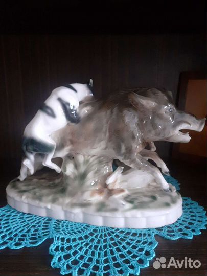 Дикий кабан Германия 1935-45г Sitzendorf