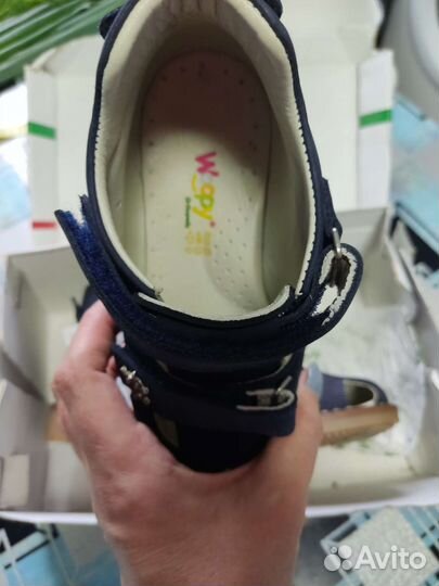 Новый кожаные сандали woopy orthopedic