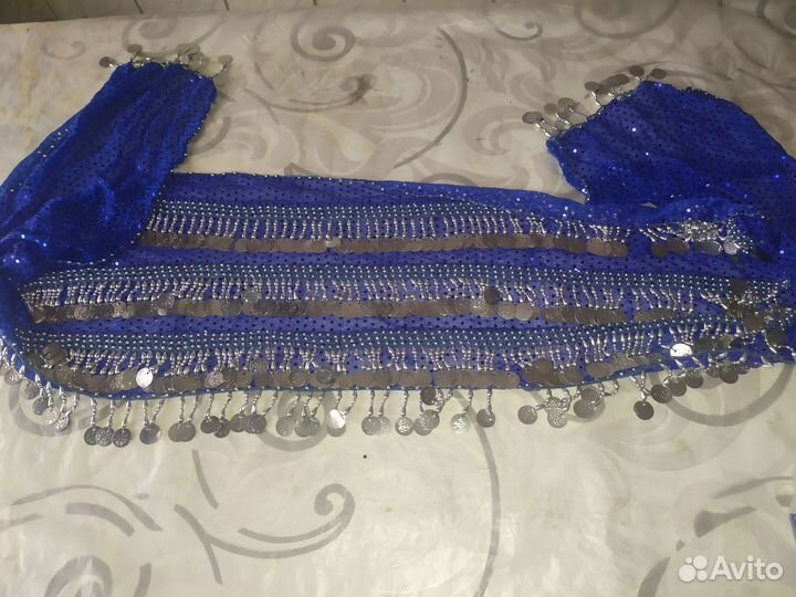 Пояс для восточного танца большой размер