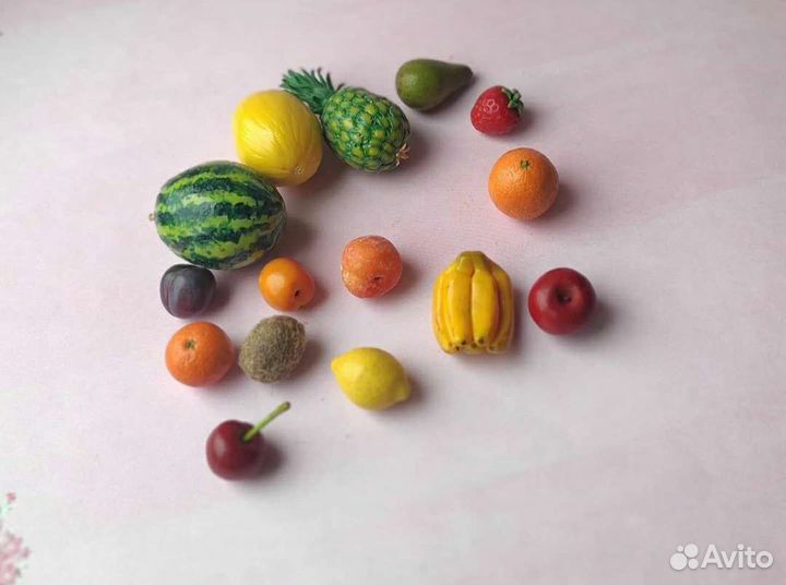 Набор игрушек. Овощи,фрукты,еда, ягоды