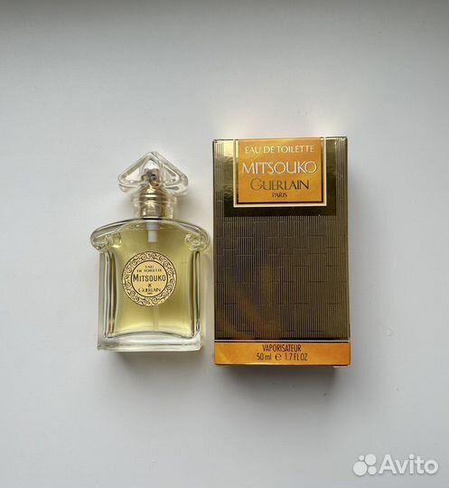 Guerlain mitsouko eau de toilette 50 мл винтаж