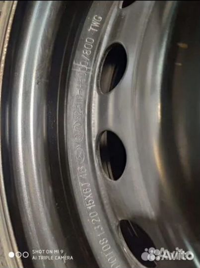 Колёса оригинальный на Hyundai Solaris R15