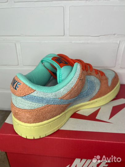 Кроссовки nike dunk Orange