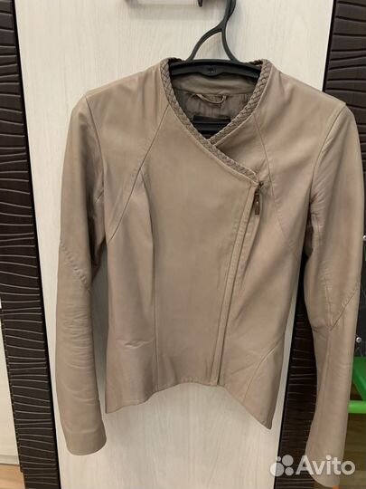 Куртка кожаная