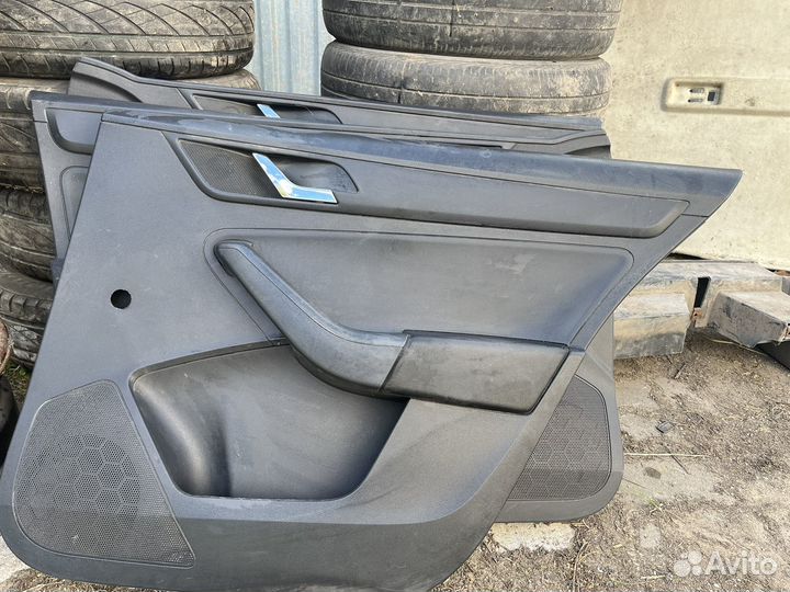 Дверные карты skoda rapid