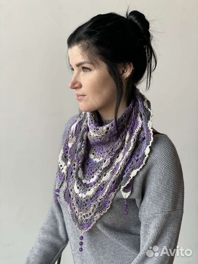 Шарф бактус, платок, косынка