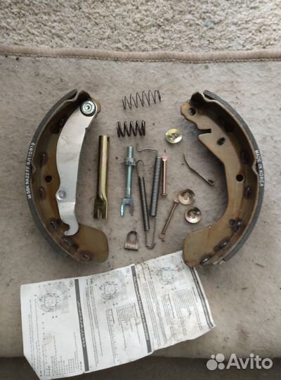 Тормозные колодки на daewoo nexia заднии