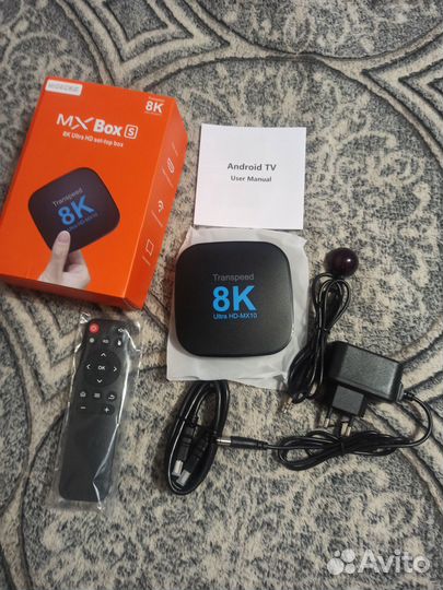 SMART box tv android transpeed 4/32