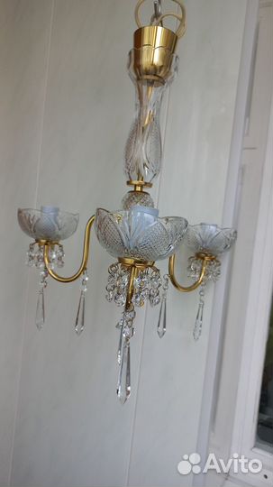 Хрустальная люстра СССР