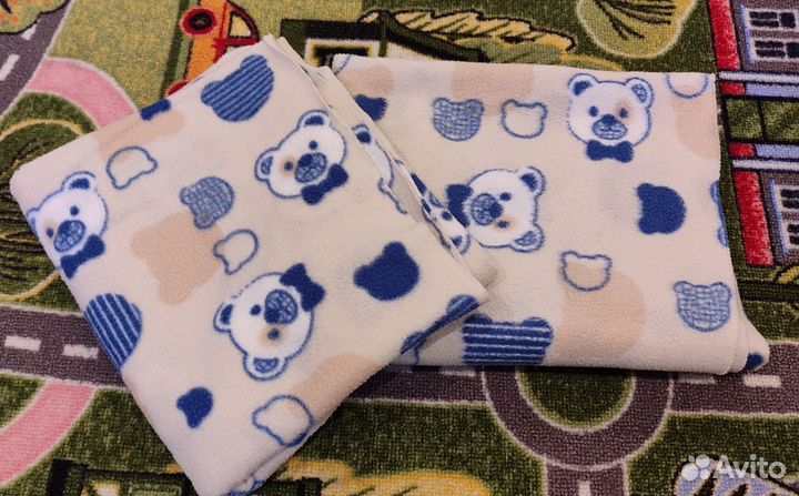 Плед флисовый детский