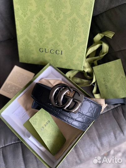 Ремень кожаный Gucci