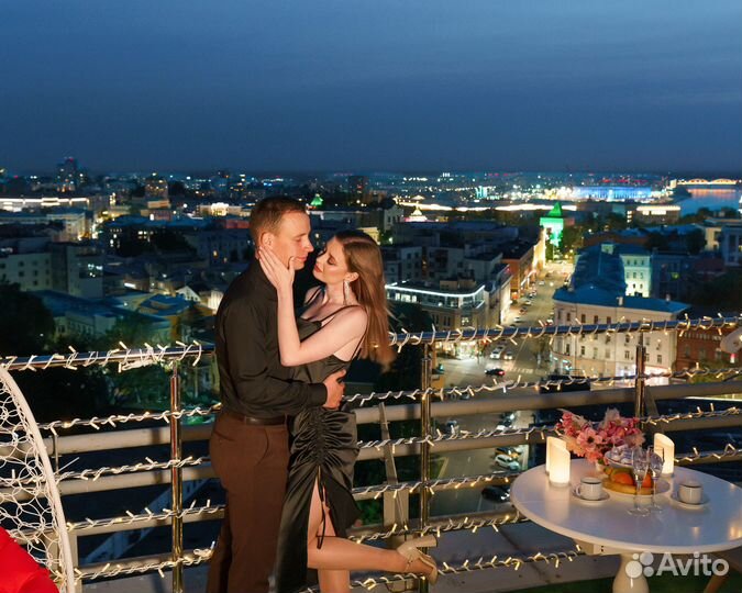 Романтика на высоте в Нижнем Новгороде