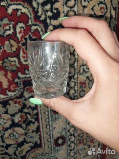 Хрустальные рюмки СССР