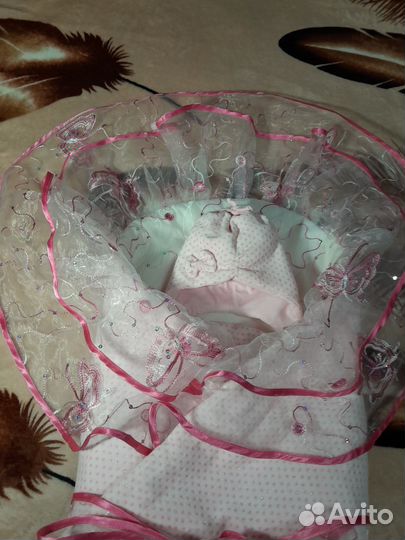 Конверт на выписку весна,осень