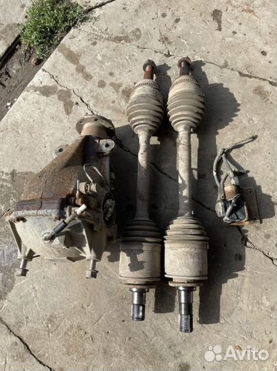 Задний редуктор с блокировкой Mitsubishi Pajero 4