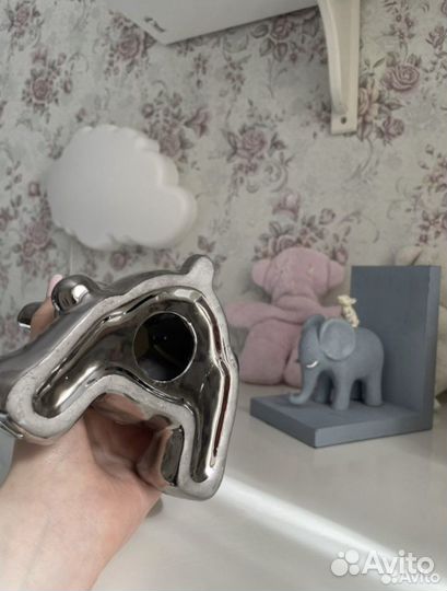 Zara home копилка фигурка медвежонок