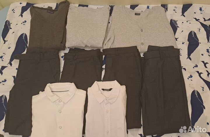 Школьная(серая форма) 134-140см