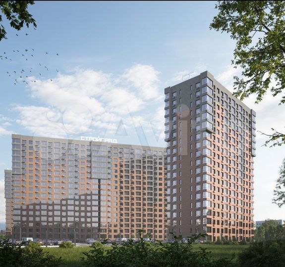 2-к. квартира, 69,3 м², 7/19 эт.