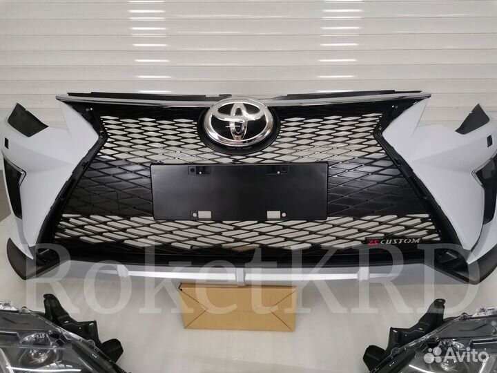 Обвес на Toyota Camry 50 / 55 11-2017г