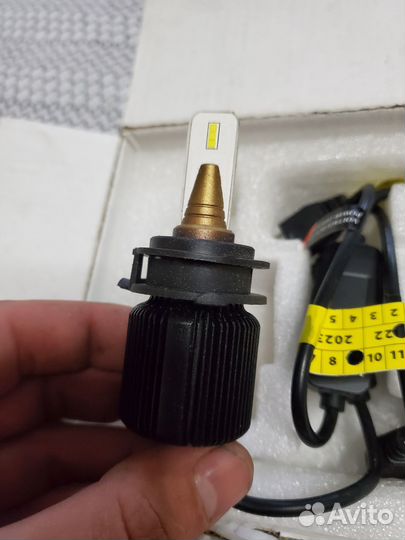 Светодиодные лампы vizant h7 4500лм j1