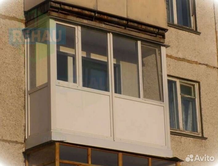 Пластиковое окно с установкой