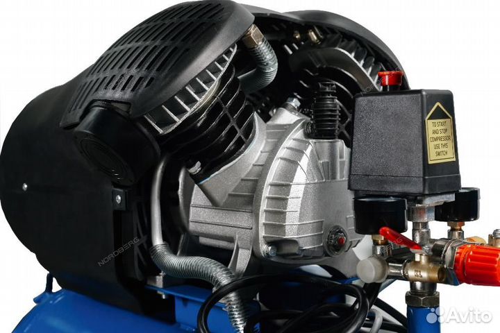 Компрессор поршневой V-образный 220В