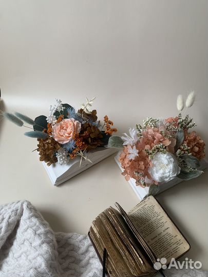 Композиция из стабилизированных цветов