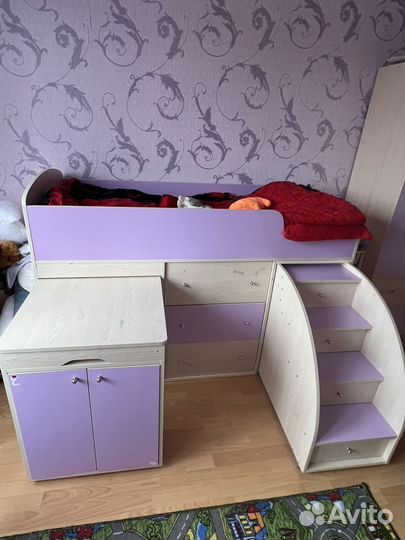 Детская кровать чердак