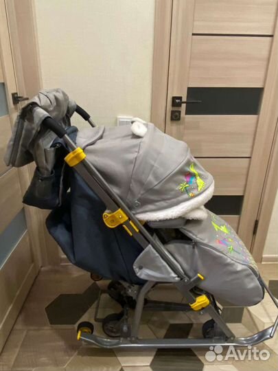 Коляска санки