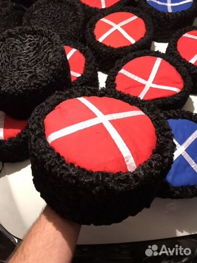 Шапка кубанка мужская из каракуля в подарок