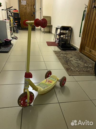 Самокат детский трехколесный