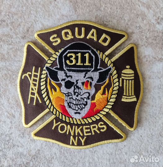 Шеврон пожарный