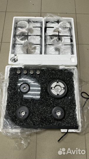 Газовая варочная панель на запчасти новая битая