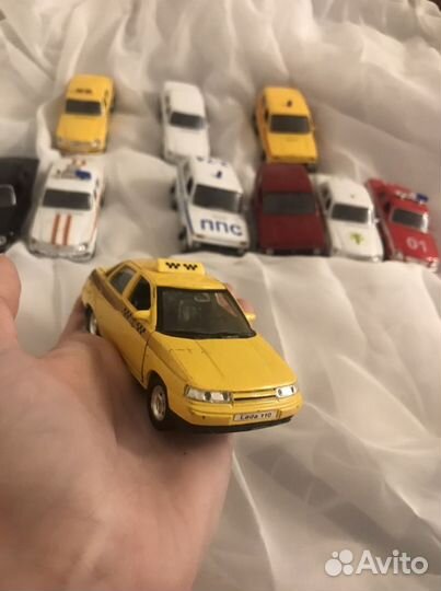 Модели машинок 1:34, 1:36