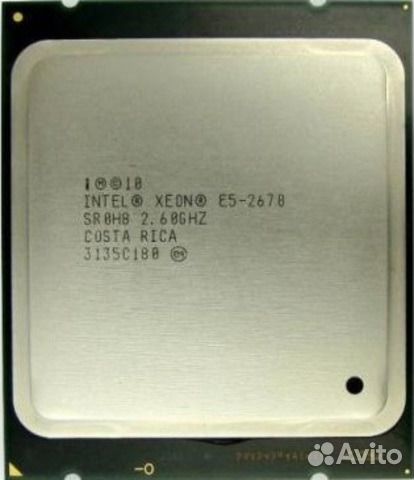 Процессоры Intel Xeon e5-2670 и e5-2630L