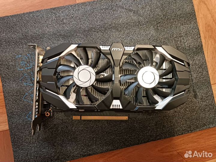 Видеокарта gtx 1050 ti 4gb msi