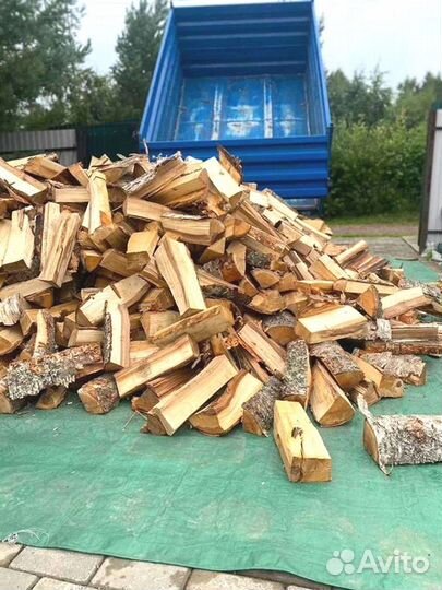 Дрова колотые березовые