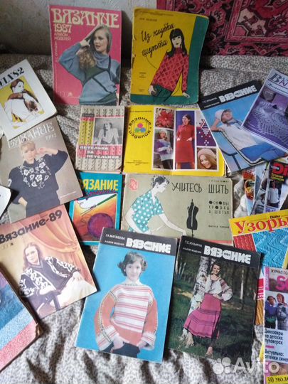 Вязание, пособие, каталоги