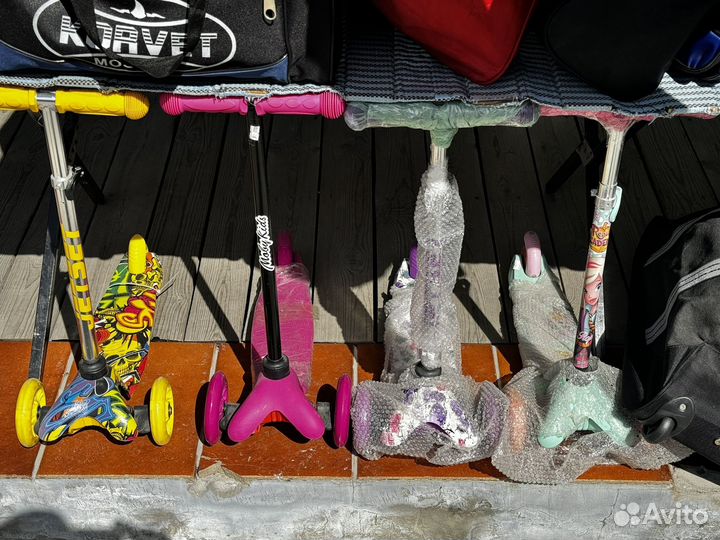 Самокат трёх колёсный