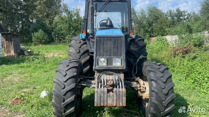 Трактор 1221 и тележка тигер 5-11